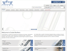 Tablet Screenshot of cookebrothers.co.uk